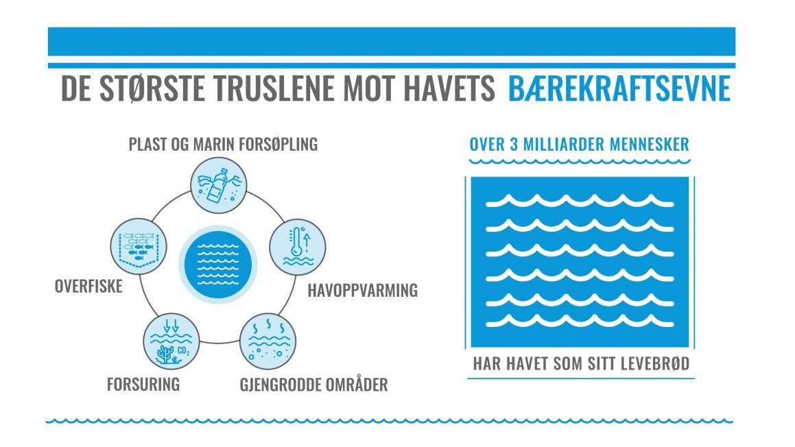 Trusler mot havets bærekraftsevne